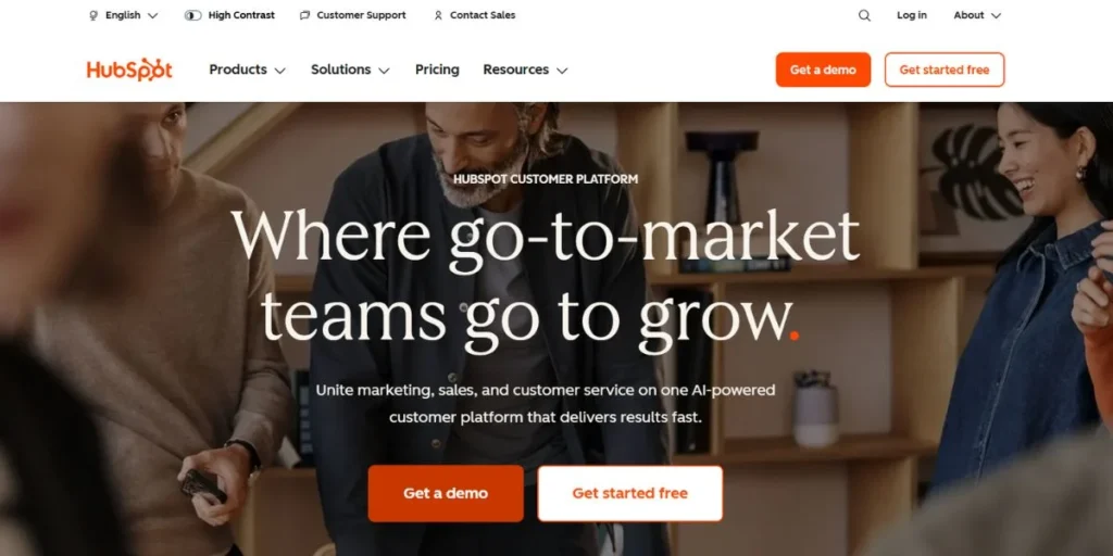 HubSpot CRM - Salesforce Alternatives for Small Business
