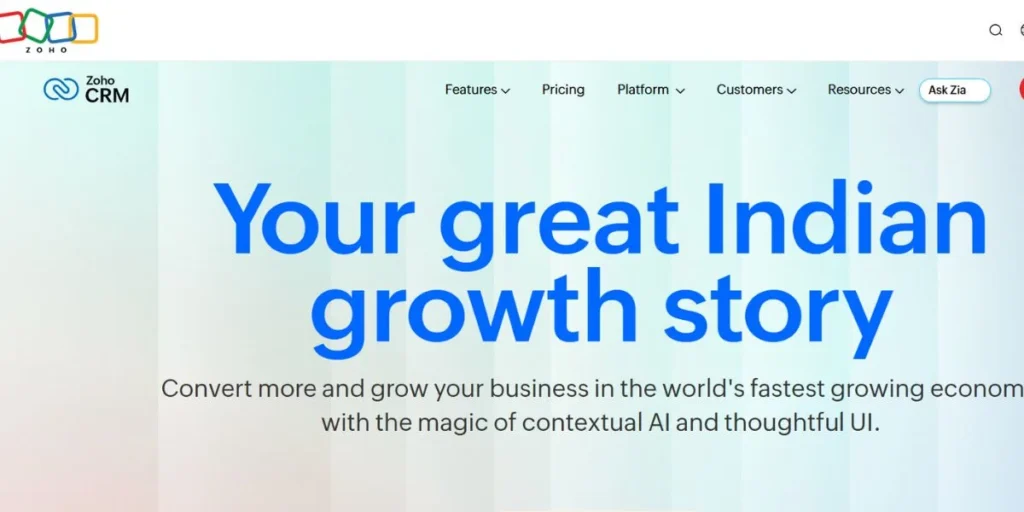 Zoho CRM - Salesforce Alternatives for Small Business