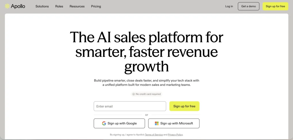 Best Tool for Sales Automation - Apollo.io