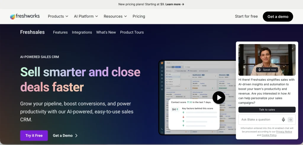 Best Tool For Sales Automation - Freshsales