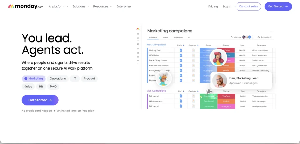 Best Tool For Sales Automation - Monday Sales CRM